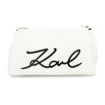 Karl Lagerfeld, Cross Body Bags Wit, Dames, Maat:ONE Size