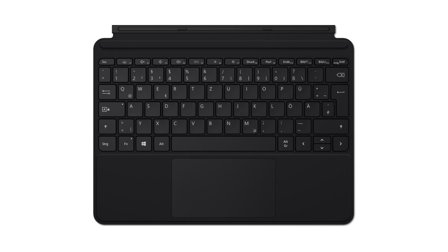 Microsoft Surface Go Type Cover - tastatur - med styrepute, akselerometer - Tysk - svart
