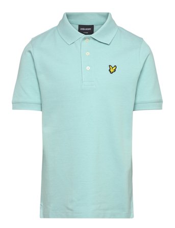 Plain Polo Shirt Blue Lyle & Scott