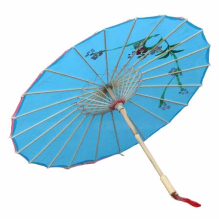 Orientalisk oljepappersparasoll med vintagecharm, handgjord parasoll för bröllopsdekoration och kostymtillbehör, smidig öppning och stängning