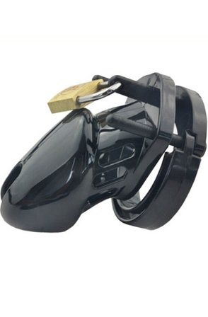 Cocklock Keuschheitskäfig Mini Locky Schwarz 6 x 3,2 cm
