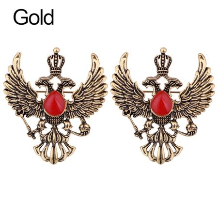 2st Eagle Badge Brosch Wing Pin GULD GULD