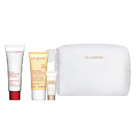 Clarins Holiday Gift set Beauty Flash Balm Presentaskar & Unisex 90 ML