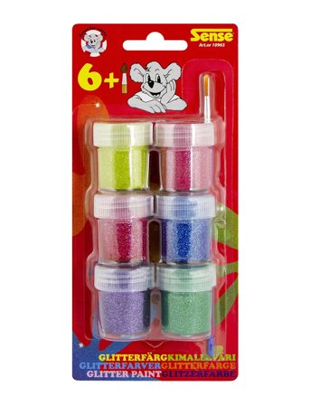 Glitterfärg 6-P, Blister Patterned Sense