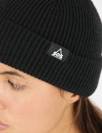 SOS Rogla Beanie - Black - ONE SIZE