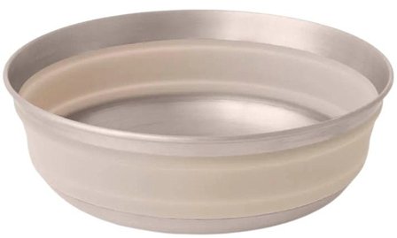 Sea To Summit Detour Stainless Steel Collapsible Bowl L Grey