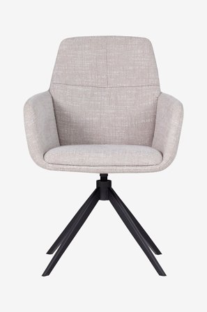 WOOOD - Spisebordsstol Grant - Grå - Stole - Fra Homeroom