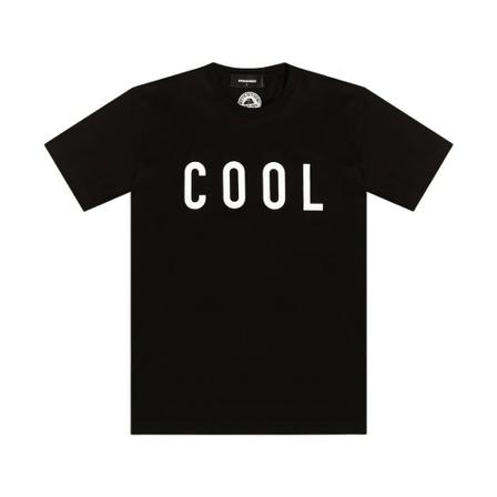 Dsquared2, T-shirt Zwart, Heren, Maat:S,Katoen