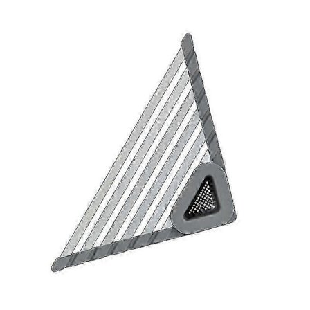 Rustfrit opvaskestativ med stativbase, kompatibelt med opvaskopbevaring og tørring