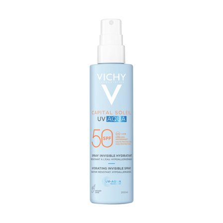 VICHY Capital Soleil UV AQUA Spray Corpo SPF50 200ml - Spray solare corpo alta prot.