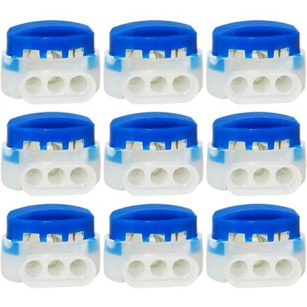 IC Kabelanslutningar Vattentäta Kontakter 15 st Kontaktdon Kabelbeslag för Robotgräsklippare Utomhus Trädgård och Bil