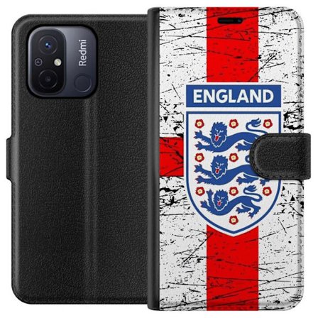 Kompatibelt Lommeboketui til Xiaomi Redmi 12C England emblem
