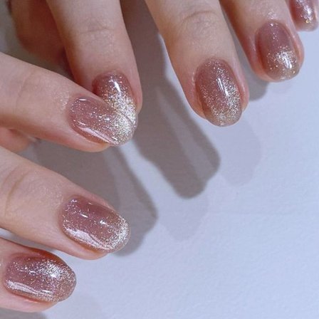 Franske Løsnegler Katteøyne Falske Negler Press på Negler