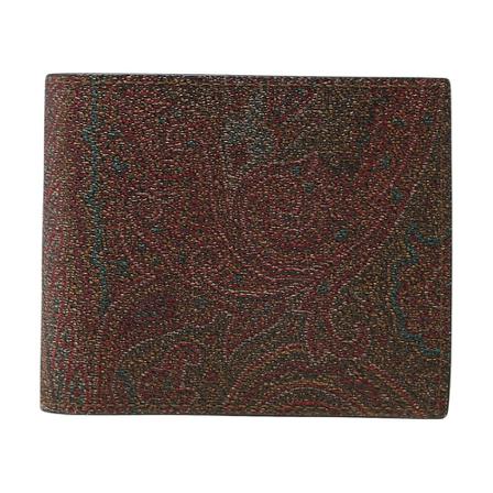 Etro, Wallet Czerwony, Mężczyzna, Rozmiar: ONE Size