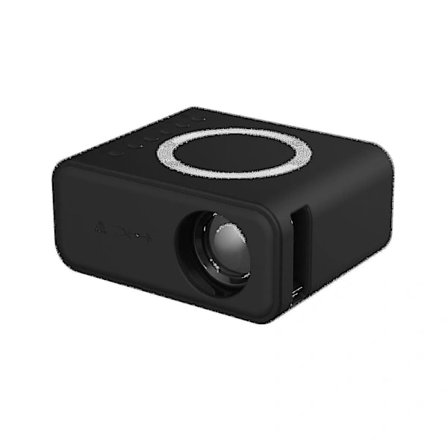 {ca}4k-projektor 7500 lumen 1080p 3d LED Mini Wifi Video Hjemmebiograf Bio Dz(sort)-Yvan