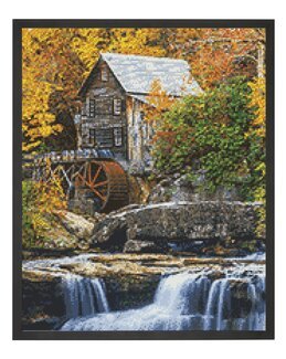 Diamond Painting Vattenkvarn - WizardiArt