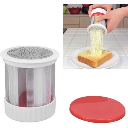 Manuell Ostskärare med Lock, Smörfördelare, Fruktkross