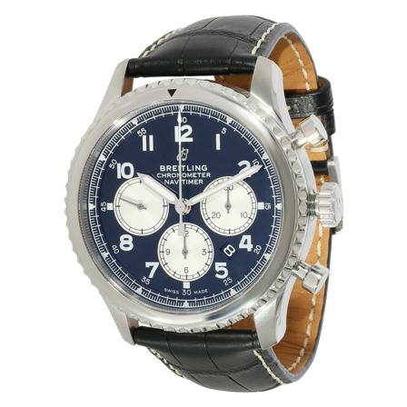 Breitling Pre-owned, Watches, Svart, Herre, Størrelse: ONE SIZE