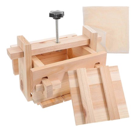 Oste Maker Træ Tofu Form Soja Oste Presse Form Præcisionsdesign Til Hjemmekokke 1 stk