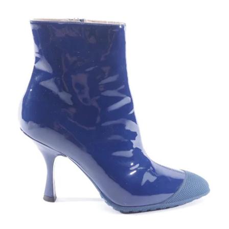 Miu Miu Pre-owned Pre-owned Leather Støvler Blå, Dame