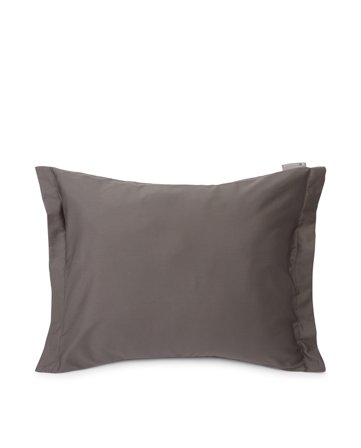 Lexington Hotel sateen pillowcase charcoal gray