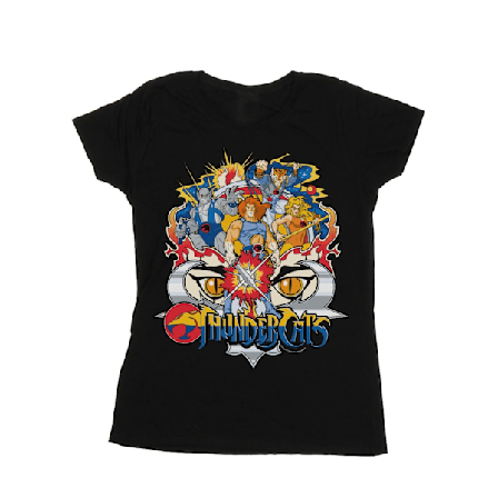 Thundercats Dam/Damer Action Group Shot Bomull T-shirt XXL