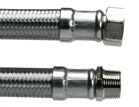 Neoperl 8192763 Anslutningsslang rak, inv./utv. gänga G20 1000 mm, Installation