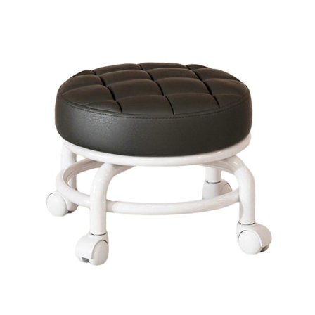 360 Graders Roterende Rulleskammel Husarbejde Skammel Flytbar Skammel Lav Støj Remhjul Lav Skammel Universal Drejelige Hjul Til Køkken Hjem