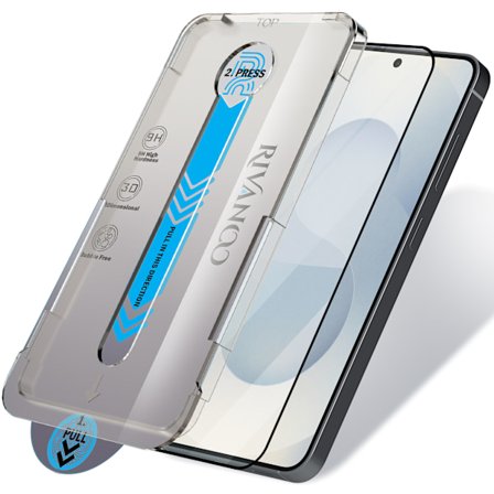 1-Pak Samsung Galaxy S25 Plus Skærmbeskytter - Hærdet Glas | [Automatisk Installation] - Boblefri