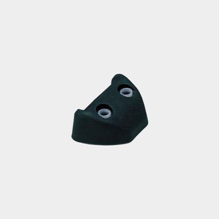 End stop Lewmar NTR/Ocean, rubber, size 3, black