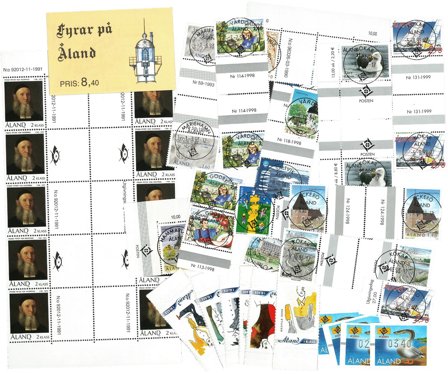 Åland - Rodekasse - Udstillingsmærker