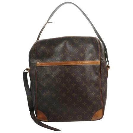 Louis Vuitton Vintage, Pre-owned Shoulder Bag Bruin, Dames, Maat:ONE Size,leer