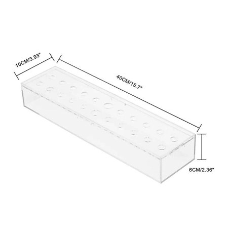 Akryylikukkamaljakko kukkakeskikappale M