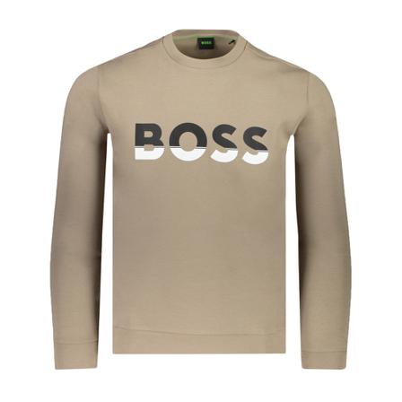 Hugo Boss Sweatshirt , Beige , Heren , Maat: M