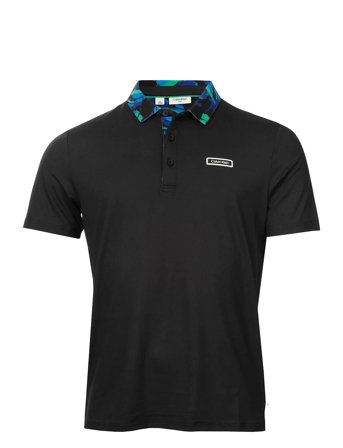 Calvin Klein Golf Seabury Polo - Black - S