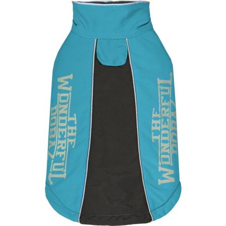 Blå Regnjacka Regntäcke för hunden Hundkläder