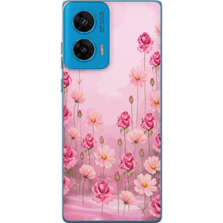 Kompatibel Mobilcover til Motorola G96 Petal Reverie Soft Blush
