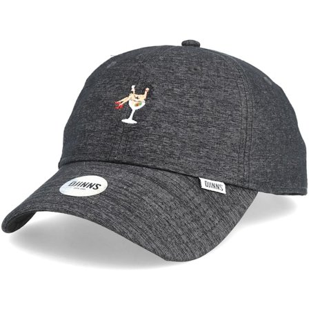 Djinns - Zwart adjustable Cap - 6 Panel Curved Jersey Girl Black Adjustable @ Hatstore