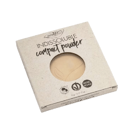 PuroBio Indissoluble Compact Powder - Refill Puder Unisex Beige