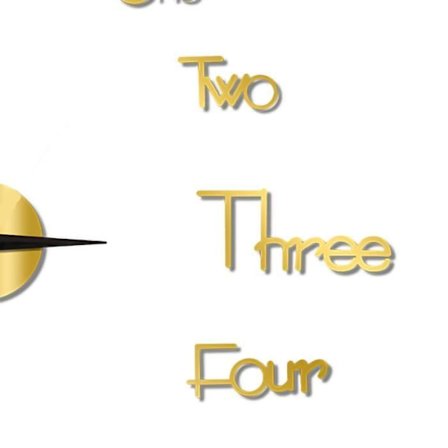 HURRISE Väggklocka Nattljus Nattljus Väggklocka Dekorativ ram Lysande pendellampa Guld Stor 130 cm/51,18 tum