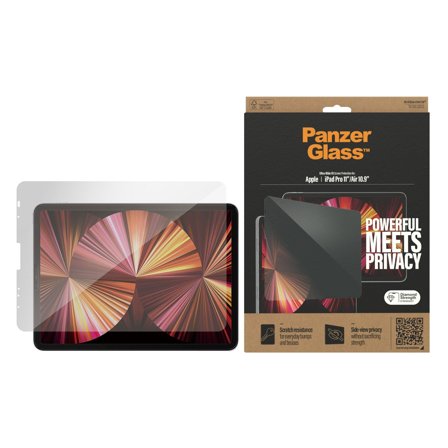 Panzer Privacy iPad Pro 11′′ (2018, 2020-2022, 2024) | Air 10.9'' (2020, 2022) Screen Protector PanzerGlass - High quality tempered glass screen 