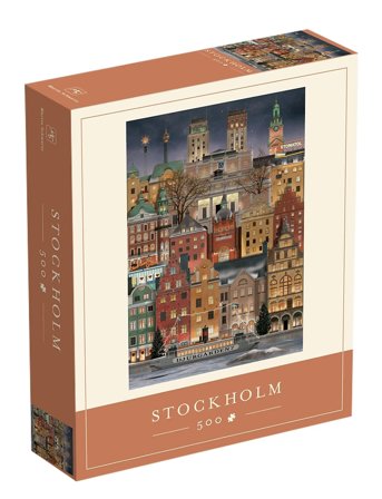 Martin Schwartz Stockholm Jigsaw Puzzle (500 Pieces) - Beige - 33X47CM