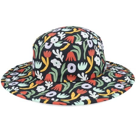 Headster - Černá bucket Klobouk - Kids Petal's Realm Boonie Hat Black Bucket @ Hatstore