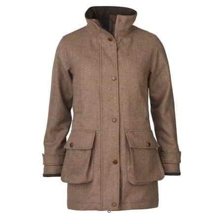 Laksen Women's Ness Coat Women Hunting jackets unlined Brown 38