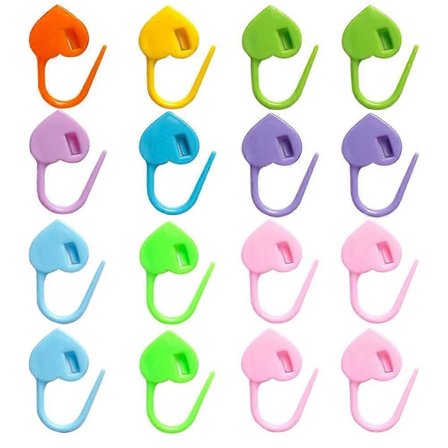 1 Ask med Maskmarkörer Färgade Stickmarkörer Virkmaskmarkörer Virklåsmarkörer