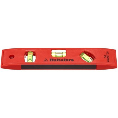 Hultafors TVP MAGNET 20 Vattenpass 200 mm, Mått & vattenpass