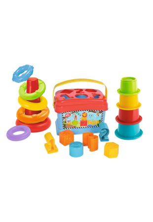 ABC Lekset, Sorterings-/Stapelleksaker Babyleksaker Unisex Flerfärgad ONESIZE