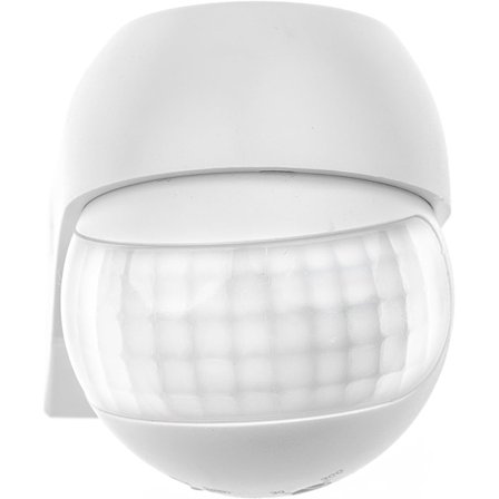 3LV Slim, 180° liiketunnistin, 12-24V AC DC, potentiaalivapaa kosketin, säädettävissä vaaka- ja pystysuunnassa