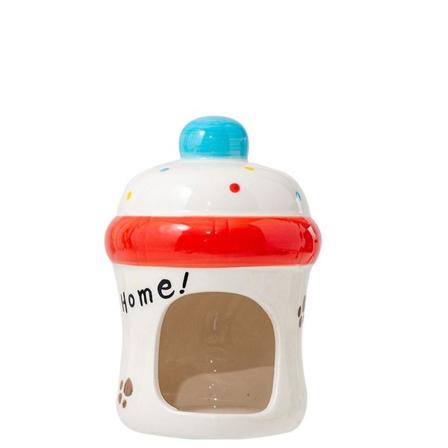 Kesä viileä talvi lämmin pieni eläin pesä elinympäristö, hamsteritalo kääpiöhamsterille mini gerbiileille, 1kpl