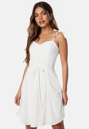 Bubbleroom Occasion Strap dress White Vaatteet